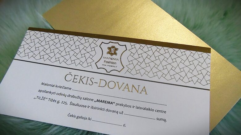 Dovanų kuponas
